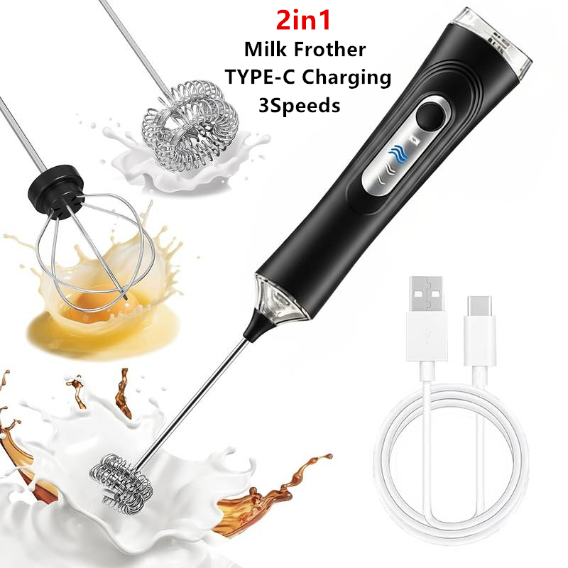 Milk Frother Automatic - Elektryczny spieniacz do mleka + trzepaczka