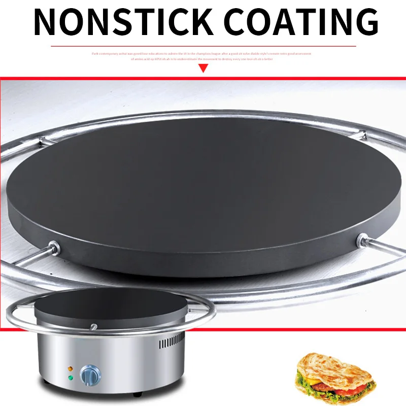 Crepe Maker Non Stick - Elektryczna patelnia do naleśników z ręcznym