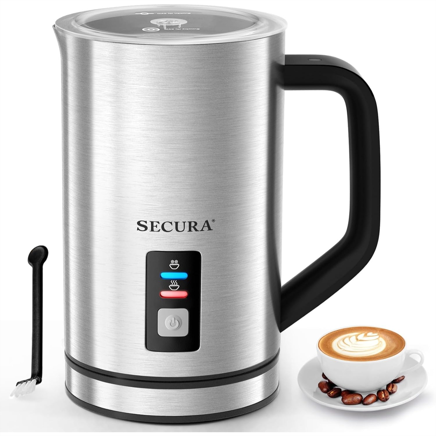 Milk Frother Automatic - Elektryczny spieniacz do mleka ze stali