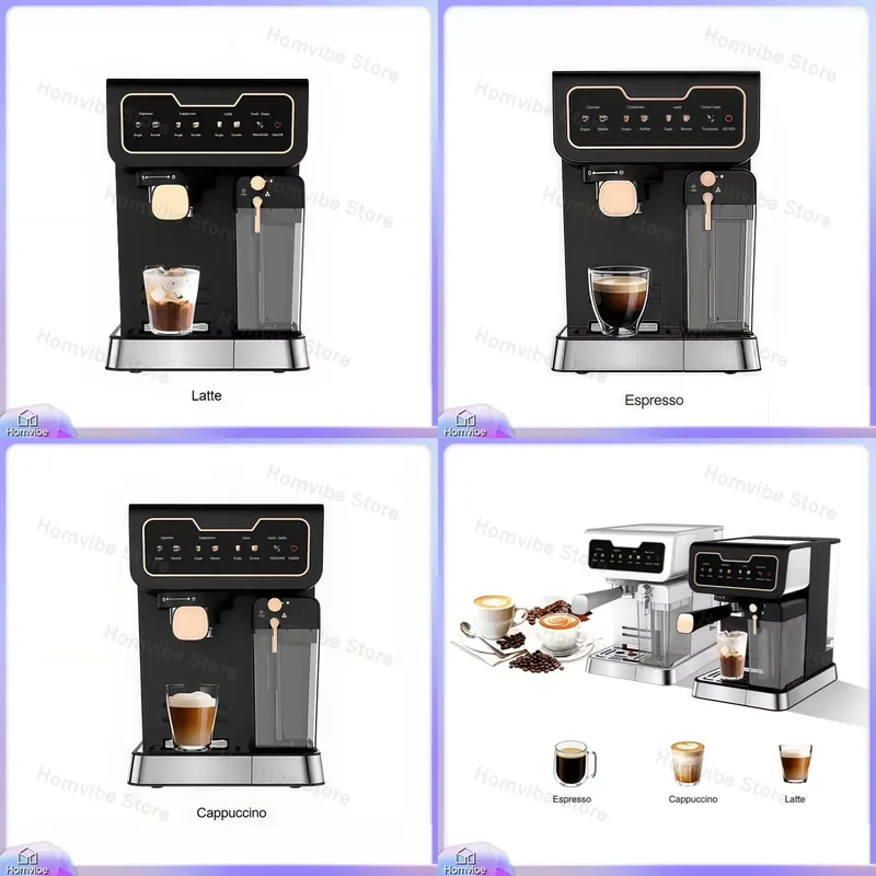 Milk Frother Automatic - Ekspres do espresso półautomatyczny w stylu