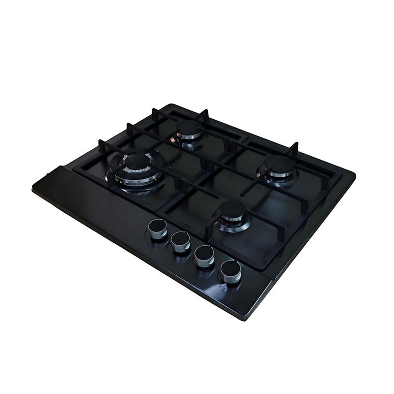 Kitchen Appliances Quality - Kuchenka gazowa 4-palnikowa, ze stali nierdzewnej,