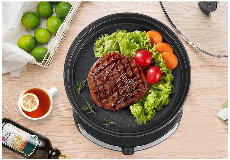 Crepe Maker Non Stick - Elektryczna patelnia do naleśników i crepesów,