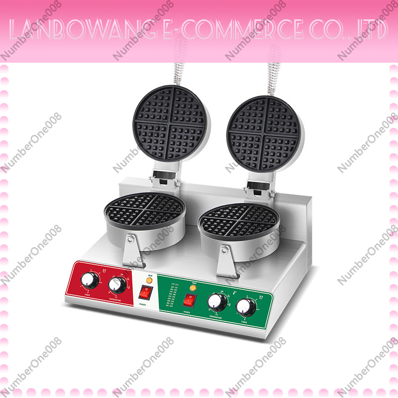 Crepe Maker Non Stick - Obrotowa maszyna do gofrów, nieprzywierająca patelnia
