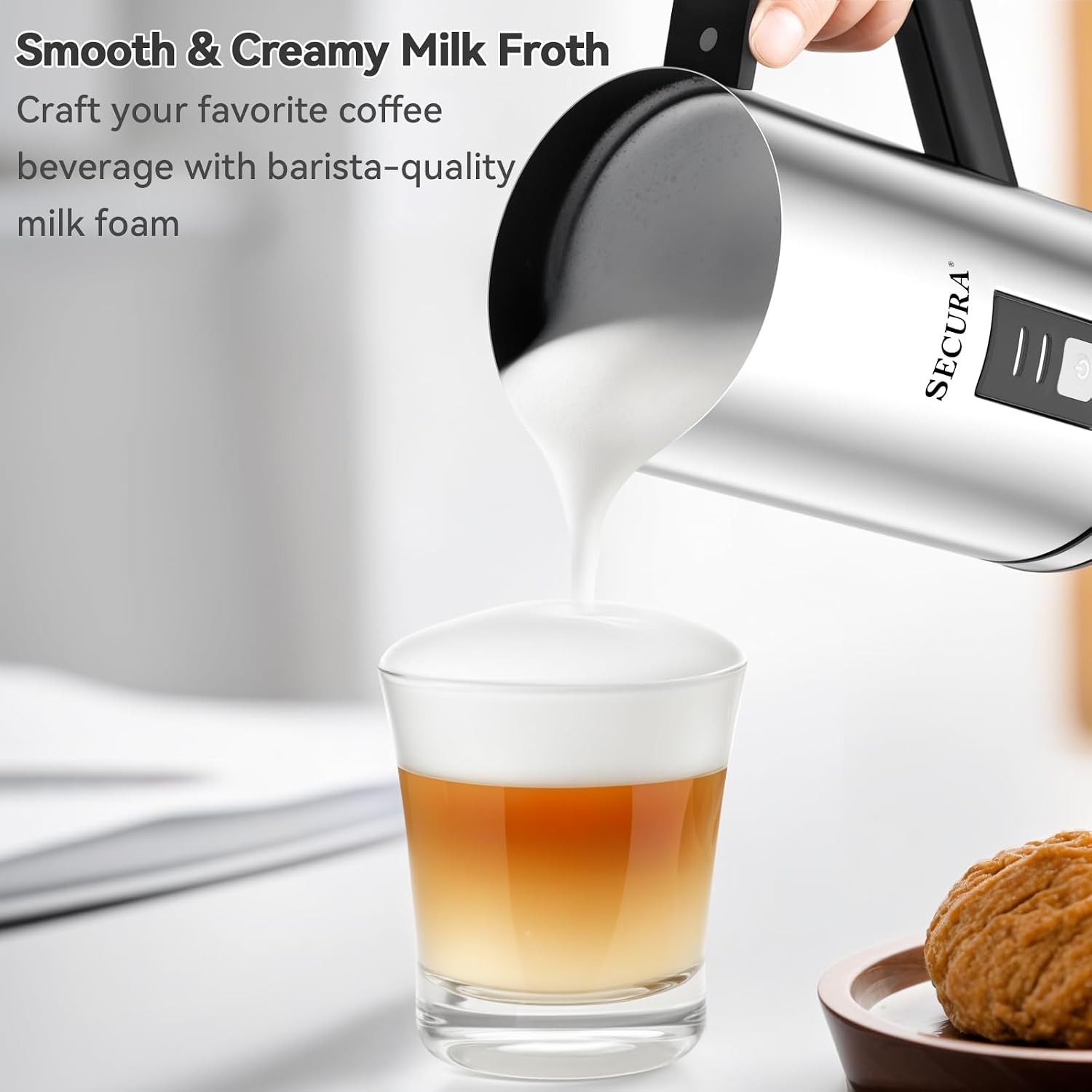 Elektryczny spieniacz do mleka – Milk Frother Automatic recenzja i cena