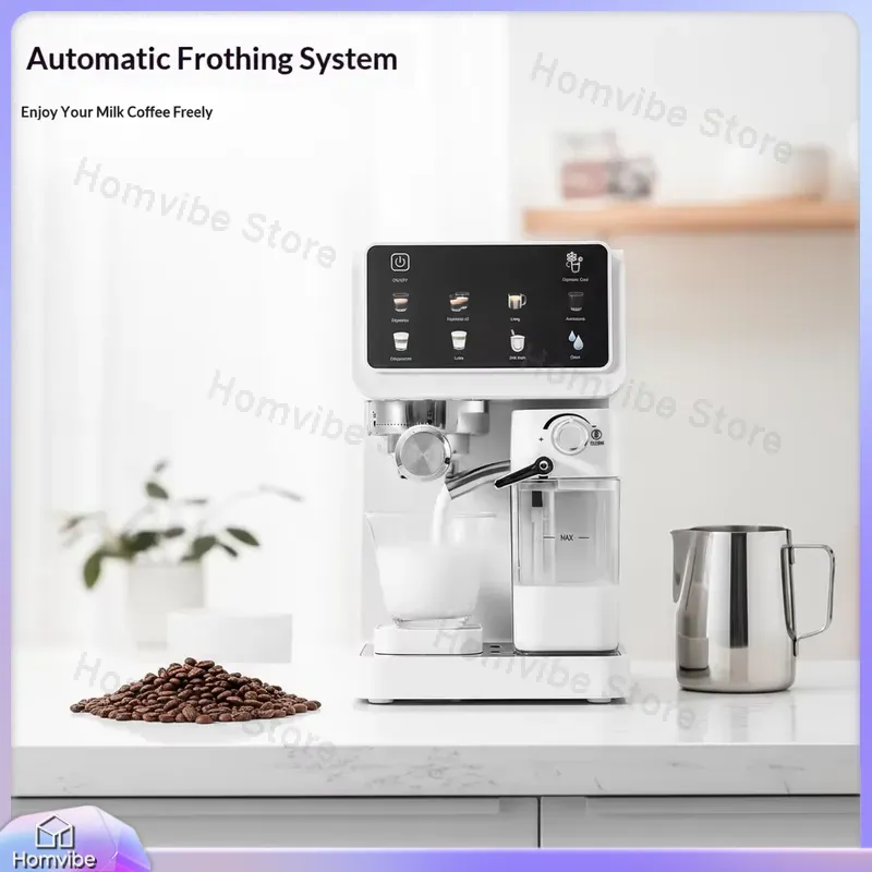 Ekspres do espresso 20 barów z – Milk Frother Automatic recenzja i cena