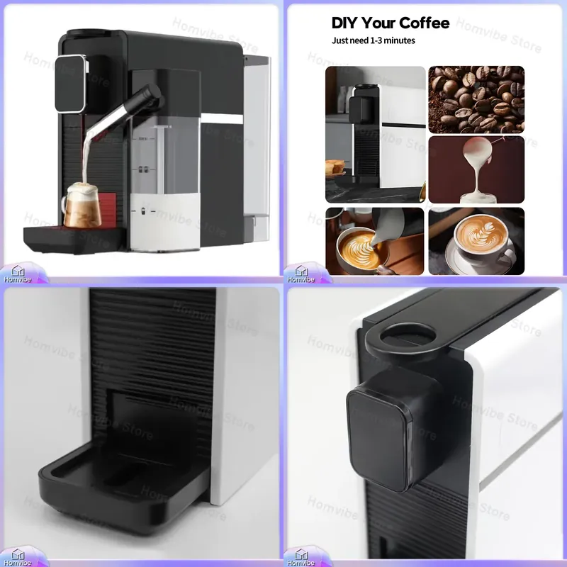 Inteligentny przenośny ekspres – Milk Frother Automatic recenzja i cena