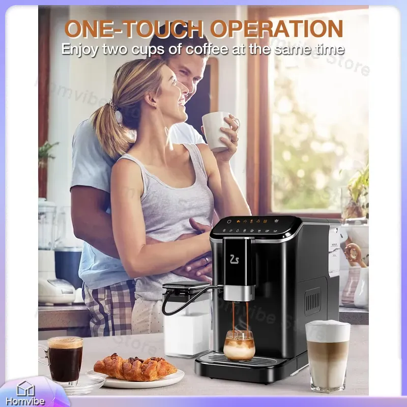 Ekspres do espresso z pełnym a – Milk Frother Automatic recenzja i cena