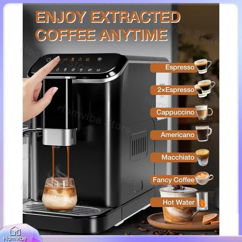 Ekspres do espresso z pełnym a – Milk Frother Automatic recenzja i cena