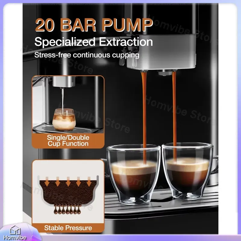 Ekspres do espresso z pełnym a – Milk Frother Automatic recenzja i cena